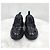 Louis Vuitton Scarpe Derby Monogram Abesse Nero - vista 2