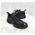 Louis Vuitton Scarpe Derby Monogram Abesse Nero - vista 3