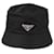 Prada Triangle Logo Bucket Hat Größe Schwarz  - Ansicht 1