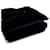 Moncler Sciarpa e Muffler in Velluto Nero e Piumino d'Oca  - vista 2