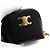 Céline Portamonete Micro Triomphe con charm per borsa in pelle nera - vista 9