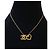 Chanel Collar Heart CC Gold - vista 5