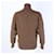 Dries Van Noten Langärmliger Strickpullover mit Rollkragen Braun - Ansicht 3