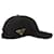 Prada Baseball-Kappe aus Nylon mit Triangle-Logo Schwarz  - Ansicht 1
