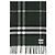 Burberry Sciarpa in cashmere a quadri Nero - vista 2