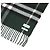 Burberry Sciarpa in cashmere a quadri Nero - vista 6