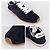 Miu Miu Logo Wildleder-Sneaker Schwarz - Ansicht 12