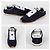 Miu Miu Logo Wildleder-Sneaker Schwarz - Ansicht 9