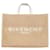 Givenchy Raffia-Tasche mit Logo Braun