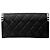 Chanel Cartera larga de rayas negras Negro - vista 3