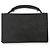 Bulgari Bvlgari Canvas Leather Logo Shoulder Wallet Black