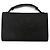Bulgari Bvlgari Canvas Leather Logo Shoulder Wallet Black - view 4