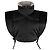 Isabel Marant Chaleco reversible con capucha de nailon y piel Black stamp Negro