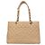 Chanel Bolso de hombro Grand Shopping Big CC en Caviar Beige Castaño