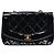 Chanel Borsa a spalla Diana in vernice nera Nero