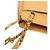 Chanel Bolsa de Ombro Triple CC Chain em couro caviar bege Marrom - vista 13