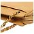 Chanel Bolsa de Ombro Triple CC Chain em couro caviar bege Marrom - vista 5