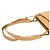 Chanel Bolsa de Ombro Triple CC Chain em couro caviar bege Marrom - vista 6