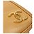 Chanel Bolsa de Ombro Triple CC Chain em couro caviar bege Marrom - vista 8