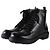 Prada Botas de couro escovado