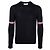 Thom Browne Feiner Merino-Wollstrick mit Armbündchen Mehrfarben
