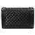 Chanel Borsa Boy Caviar Large Flap Bag Nero - vista 4
