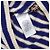 Gucci Tiger Wollstrick mit Marineblau gestreift für Damen - Ansicht 6