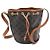 Céline Borsa a secchiello piccola Triomphe a coulisse da spalla e crossbody Marrone