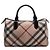Burberry Bolso Boston de lona PVC Nova Check