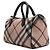 Burberry Bolso Boston de lona PVC Nova Check - vista 2