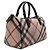 Burberry Bolso Boston de lona PVC Nova Check - vista 3