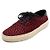 Saint Laurent Sneakers basse da uomo in camoscio Harako leopard rosso - vista 2