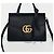 Gucci Borsa a mano e a tracolla Marmont con manico superiore Nero - vista 2