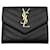 Saint Laurent Monogram Compact Wallet Schwarz  - Ansicht 1