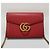 Borsa a tracolla con catena Gucci Marmont WOC Rosso - vista 2