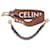 Céline Borsa Celine Ava con tracolla Medium Strap Marrone  - vista 6