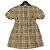 Burberry Karierter Stretch-Baumwollkleid