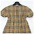 Burberry Karierter Stretch-Baumwollkleid - Ansicht 2
