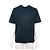 Hermès T-Shirt mit kurzen Ärmeln für Herren mit besticktem Logo Schwarz