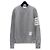 Thom Browne Herren-Sweatshirt mit diagonalen Streifen Braun