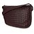 Bottega Veneta Borsa a Tracolla con Patta Nero - vista 4