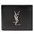 Saint Laurent East West Monogram Wallet Black