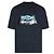 Balenciaga T-Shirt mit Tape-Logo Schwarz