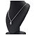 Gucci Collar de cadena entrelazada plateada Plata - vista 3