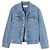 Dries Van Noten Skin Denimjacke Hellblau - Ansicht 8