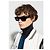 Céline Occhiali da sole MONOCHROMS Acetato Nero Marrone - vista 9