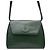 Céline Borsa crossbody in pelle verde Marrone - vista 2