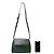 Céline Borsa crossbody in pelle verde Marrone - vista 3
