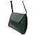 Céline Borsa crossbody in pelle verde Marrone - vista 4