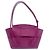 Bolsa de mão Bottega Veneta Arco Small em couro violeta